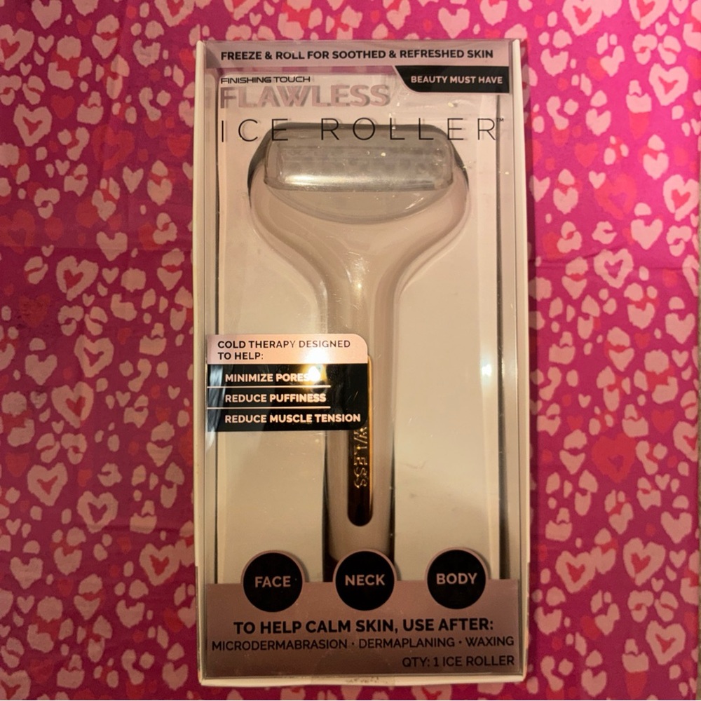 Flawless Ice Roller for Face, Neck, and Body